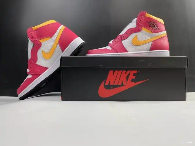 Rep TBK High Jordan Red 1 555088-603 Air Fusion OGLight 0522